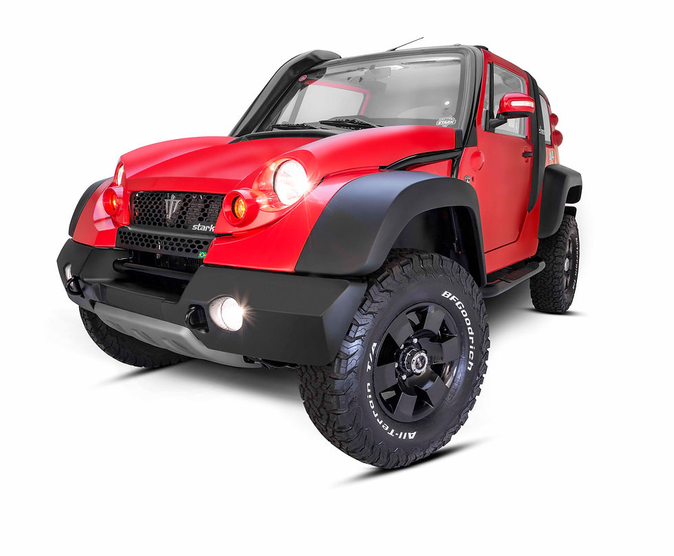 Projeto brasileiro da TAC Motors apresenta nova versão do veículo STARK