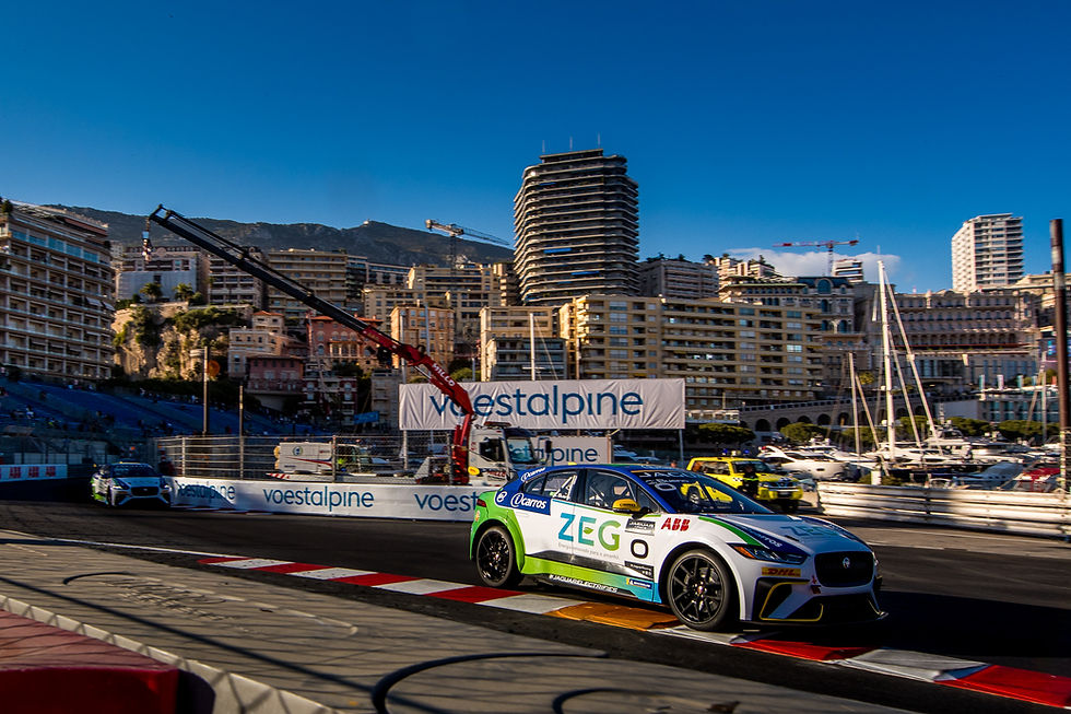 I-Pace e-Trophy: Brasileiros Cacá e Jimenez fazem dobradinha brasileira no Mônaco