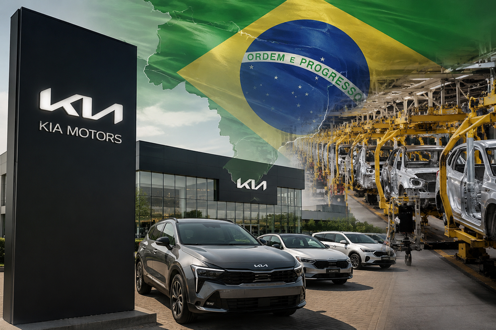 Kia pode assumir operação no Brasil e construir fábrica após negociação de dívida histórica