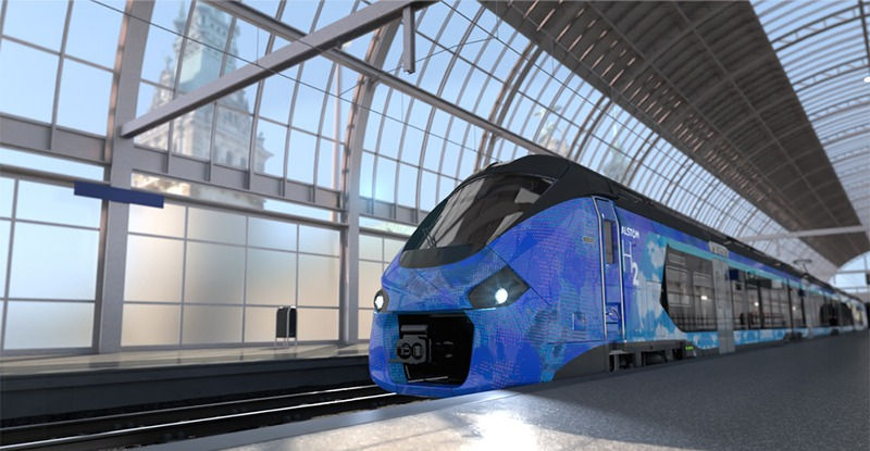 Ferrovia: Alstom fornecerá trens a hidrogênio para serviço regional na França