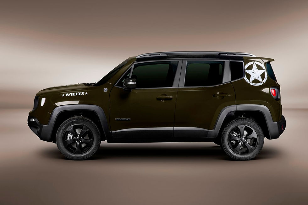 Renegade Willys, carrega a história da marca numa edição limitada