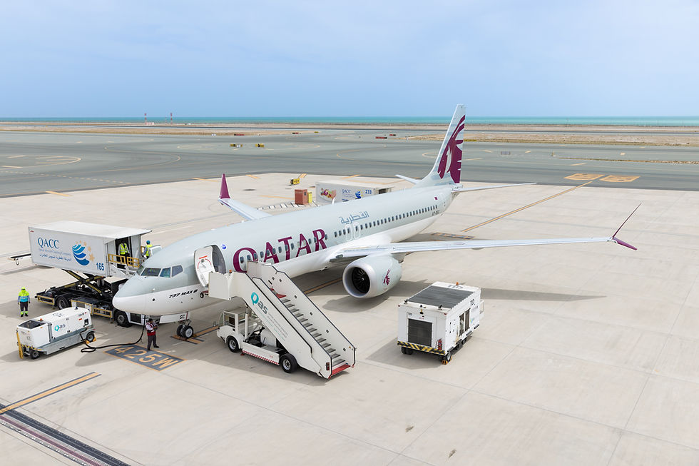 Aviação: Boeing 737 MAX entra para a frota da Qatar Airways