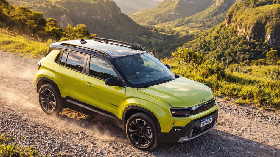Jeep Avenger chega ao Brasil como híbrido leve e parte de R$ 114.990