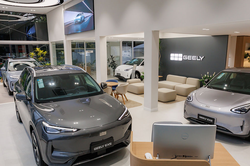 Geely amplia rede para 40 concessionárias e reforça expansão no mercado brasileiro