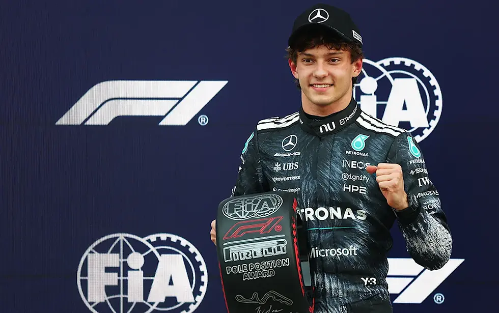 Mercedes domina pole em Suzuka e garante o terceiro 1-2 consecutivo na temporada 2026