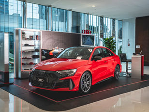 Expressas: Audi leva espírito da Fórmula 1 ao Shopping JK Iguatemi com exposição do novo RS 3 em São Paulo