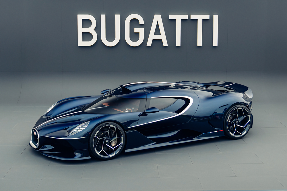 Bugatti apresenta Destrier, terceiro carro exclusivo do Programme Solitaire, durante a Monterey Car Week