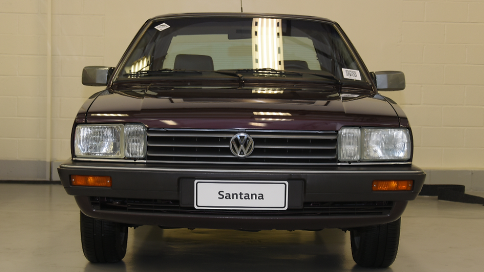 Santana, mais uma joia da Volkswagen que pertence ao acervo da marca no Brasil