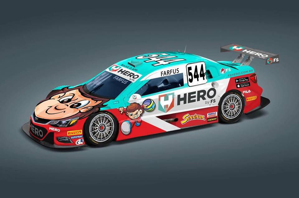 Stock Car: Augusto Farfus estreia novo layout no carro da equipe Hero Motorsports
