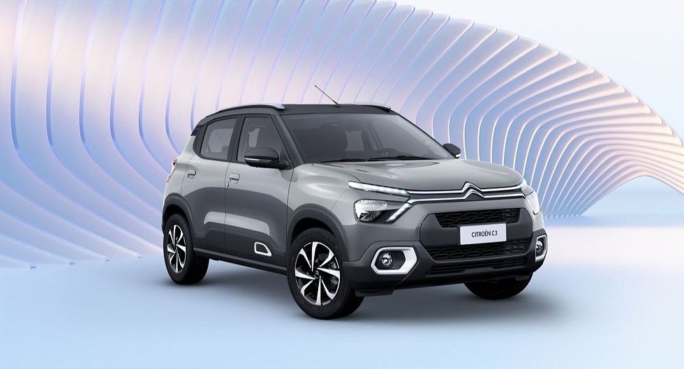 Novo Citroën C3 vai permitir 13 combinações de cores