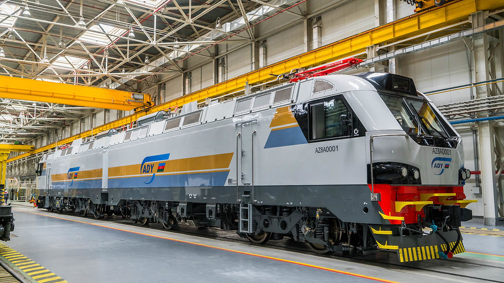 Ferrovia: Das mais potentes do mundo, Azerbaijão inicia operações com 7 primeiras locomotivas Prima