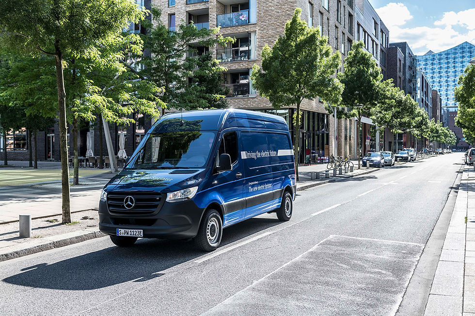 Comerciais da Mercedes-Benz, Sprinter e Vito, ganham versões elétricas