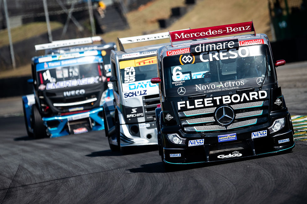 Copa Truck: Mercedes quebra jejum em Interlagos e Cirino é o líder do campeonato