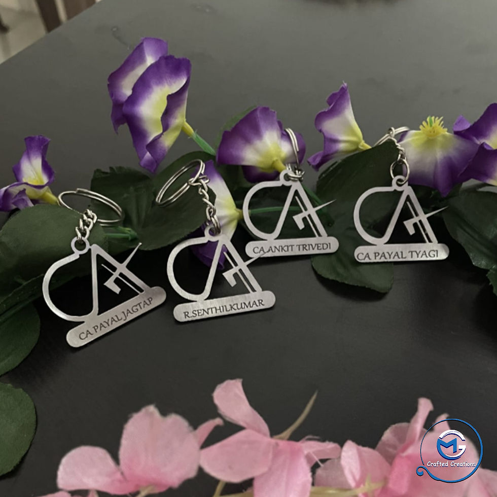 Thumbnail: Customized Special keychain for CA 👨🏻‍💼👩🏻🔑