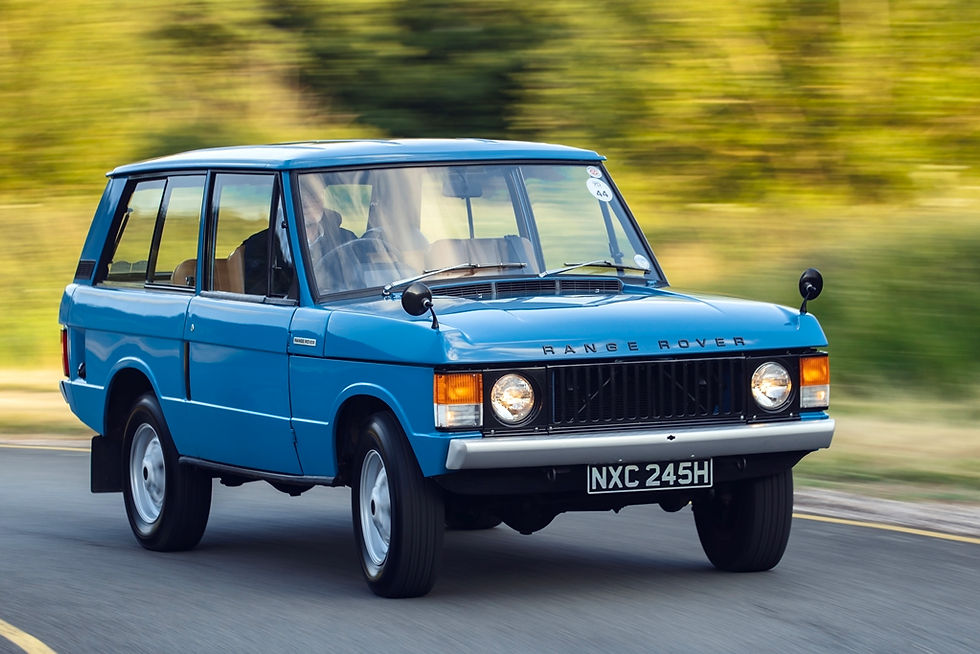 Nova edição limitada celebra os 50 anos do Range Rover, primeiro verdadeiro SUV