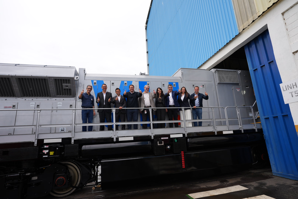 VLI recebe novas locomotivas para reforçar operação da Ferrovia Centro-Atlântica