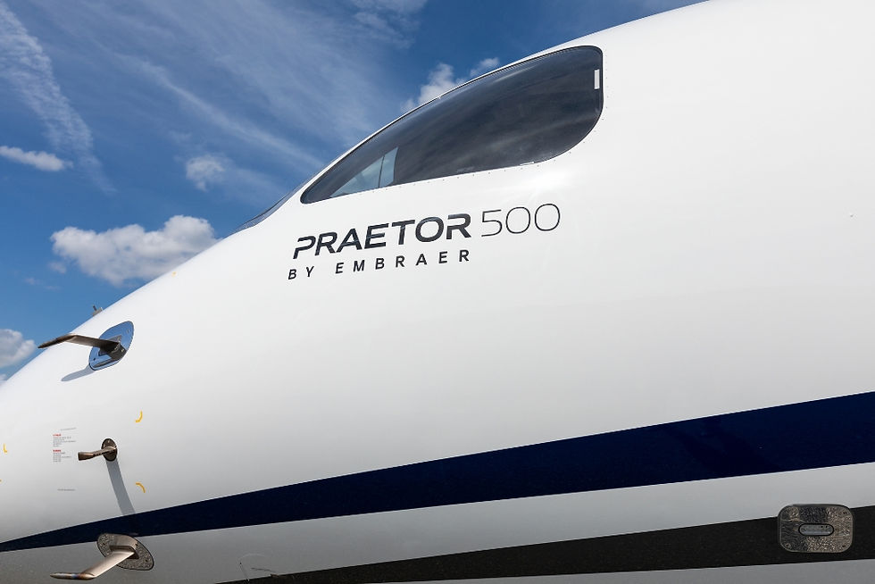 Aviação: Primeiro Embraer Praetor 500 entregue no Brasil