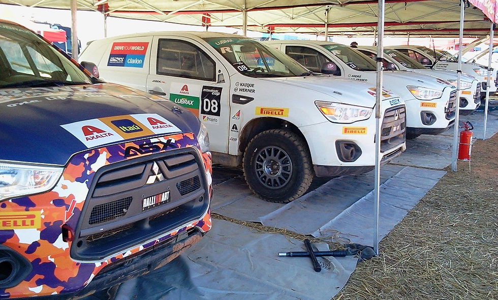 Mitsubishi ASX prontos para a Mitsubishi Cup