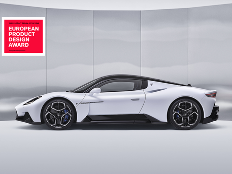 Maserati MC20 ganha importante prêmio de Design