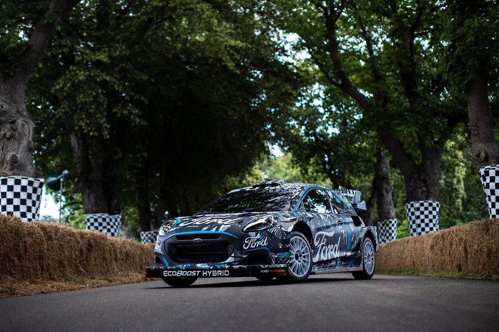 Ford e M-Sport revelam em Goodwood o novo Puma Rally1 híbrido para o WRC em 2022