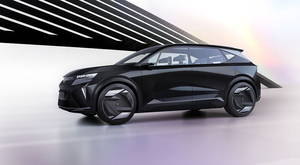 Renault revela sua visão para um novo carro familiar em 2024