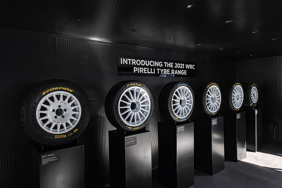 Na Sardenha, Pirelli lança os pneus para a temporada 2021 do WRC