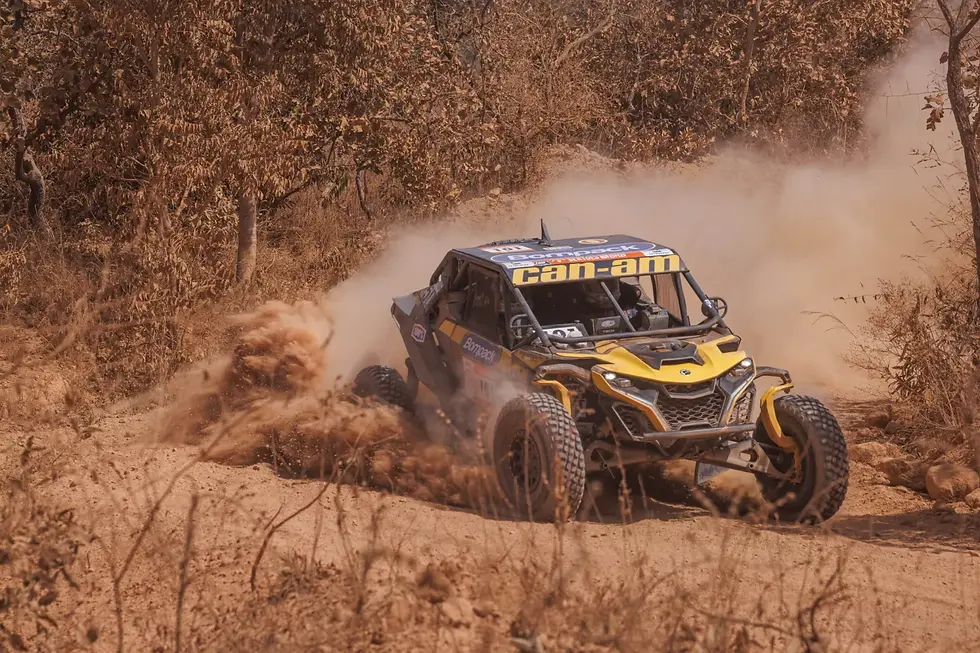 Deni do Nascimento / Gunnar Dums #101, Can-Am Maverick R
