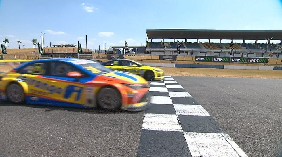 A chegada mais apertada da história da Stock Car