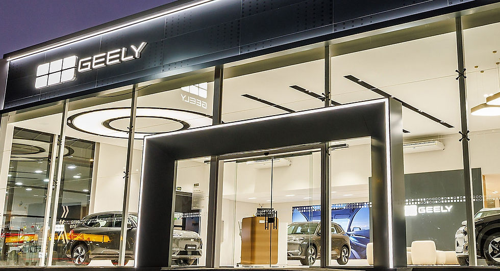 Geely amplia rede para 40 concessionárias e reforça expansão no mercado brasileiro