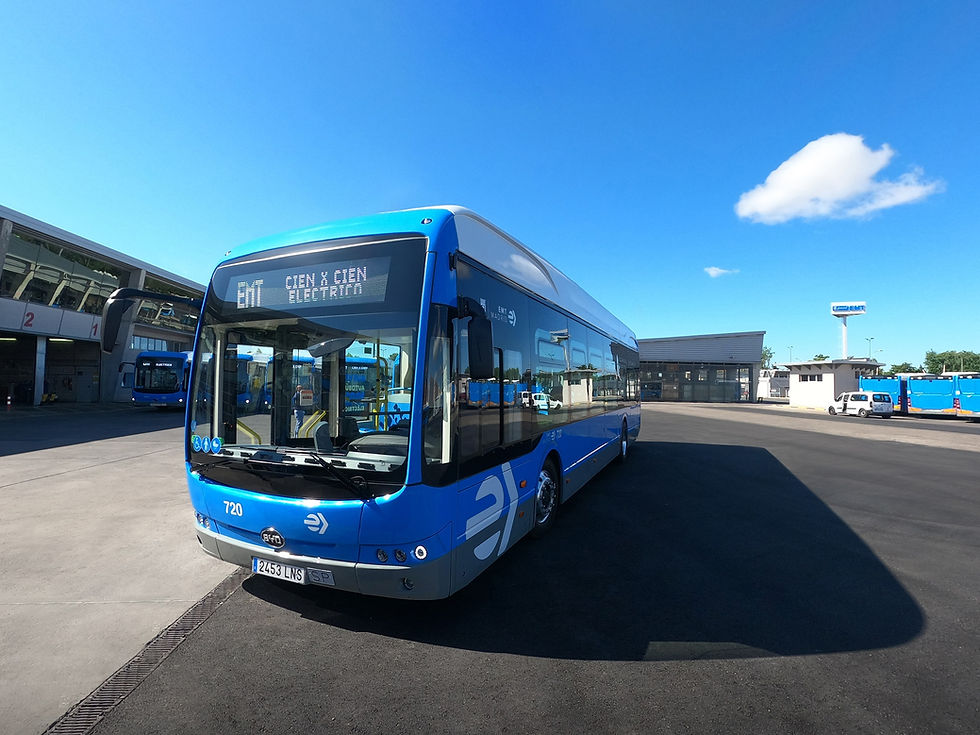 BYD antecipa as entregas do maior pedido de ônibus elétricos da Espanha