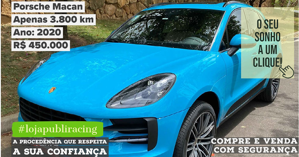 ACESSE #LOJA CLICANDO - Porsche Macan - Ano 2020