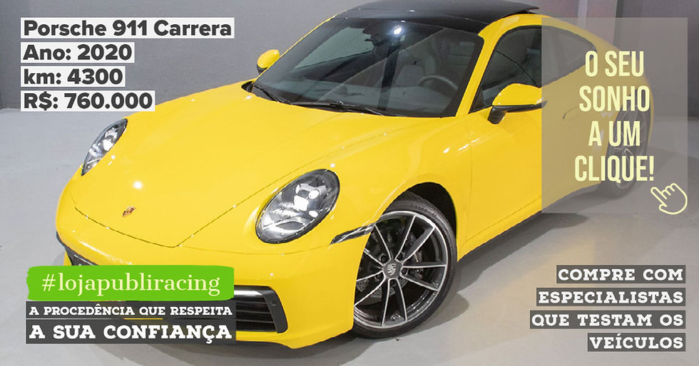 ACESSE #LOJAPUBLIRACING CLICANDO - Porsche 911 Carrera
