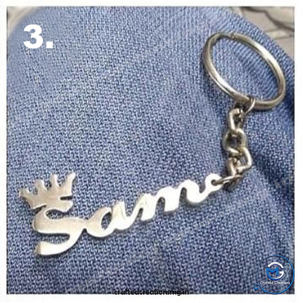 Thumbnail: Customized Name keychain 🔑