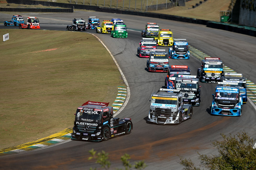 Copa Truck: Mercedes quebra jejum em Interlagos e Cirino é o líder do campeonato