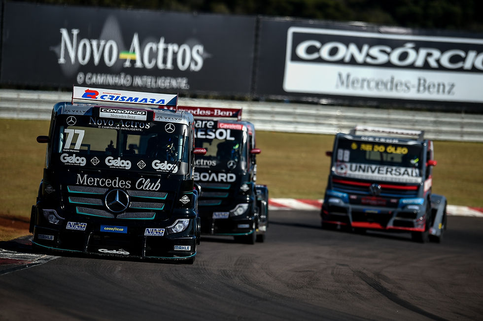 Copa Truck: André Marques e Danilo Dirani repetem vitórias em Cascavel