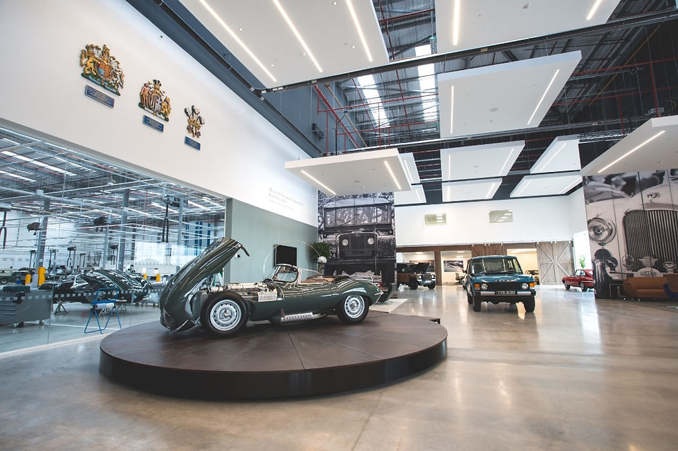 Inaugurada a Classic Works em Coventry, focada nos clientes de veículos clássicos da Jaguar e da Land Rover