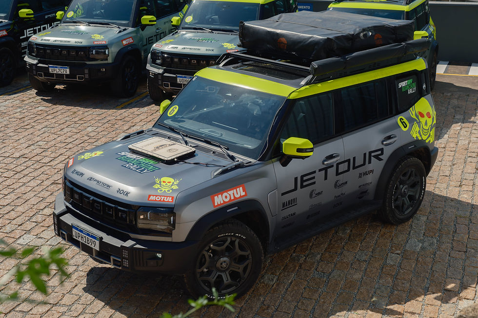 Jetour envia frota do T2 XWD 4x4 para dar suporte a equipe no Rally dos Sertões 2026