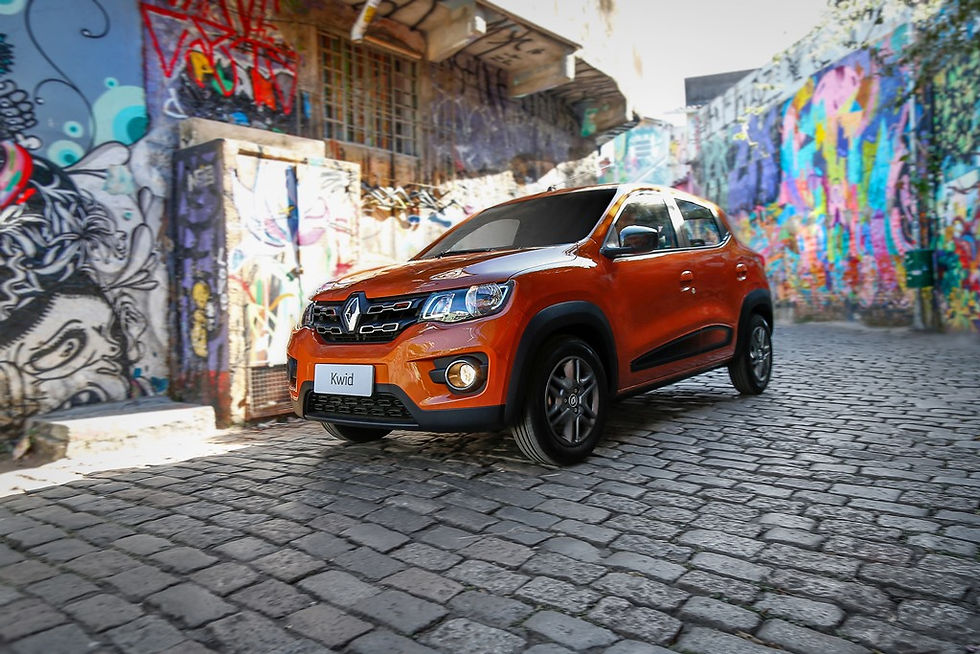 Revolucionário e aventureiro chegou o pequeno Kwid da Renault