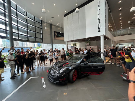 Porsche Center Salvador apresenta o primeiro 911 GT3 RS com kit Manthey Racing do Nordeste