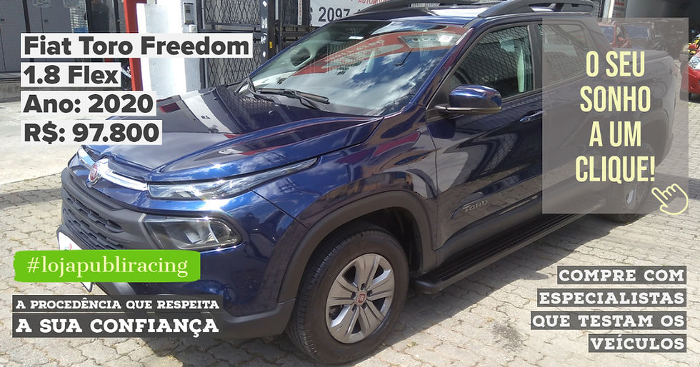 ACESSE #LOJAPUBLIRACING CLICANDO - Fiat Toro Freedom