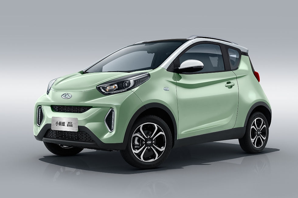 Chery apresenta na China a nova geração do elétrico EQ1
