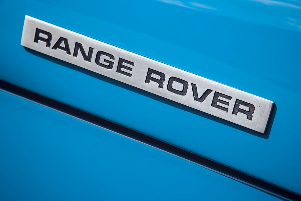 Nova edição limitada celebra os 50 anos do Range Rover, primeiro verdadeiro SUV