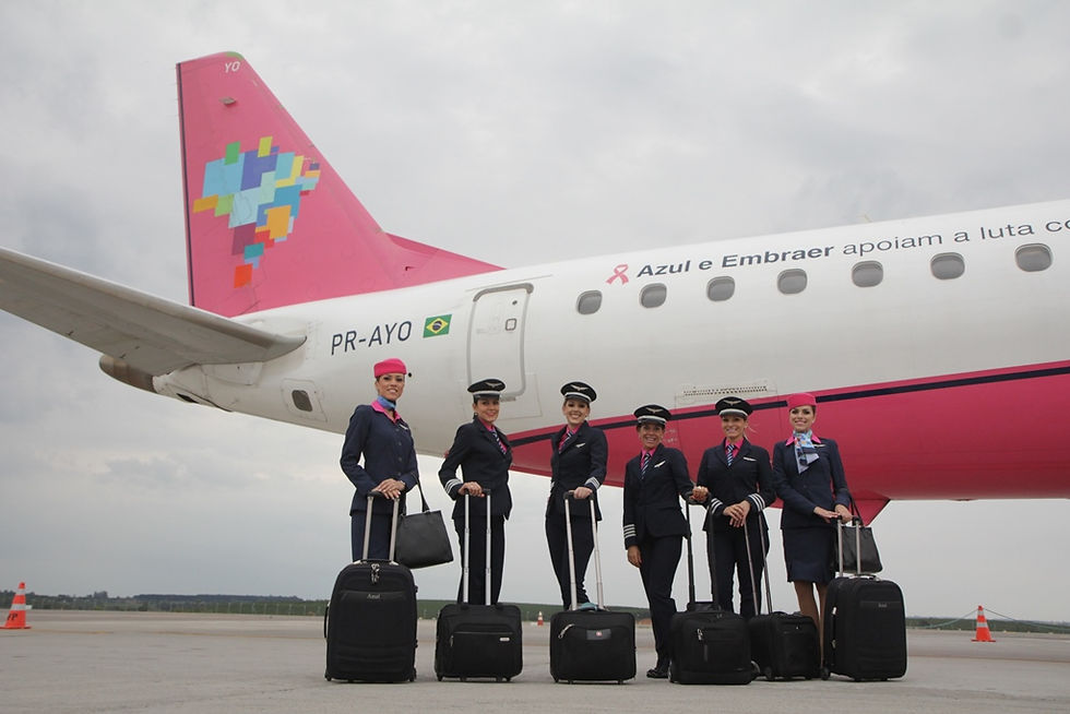 Número de mulheres na aviação cresce 106% nas categorias de piloto
