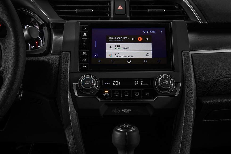 Honda Civic chega com a linha 2018 e novidades no interior