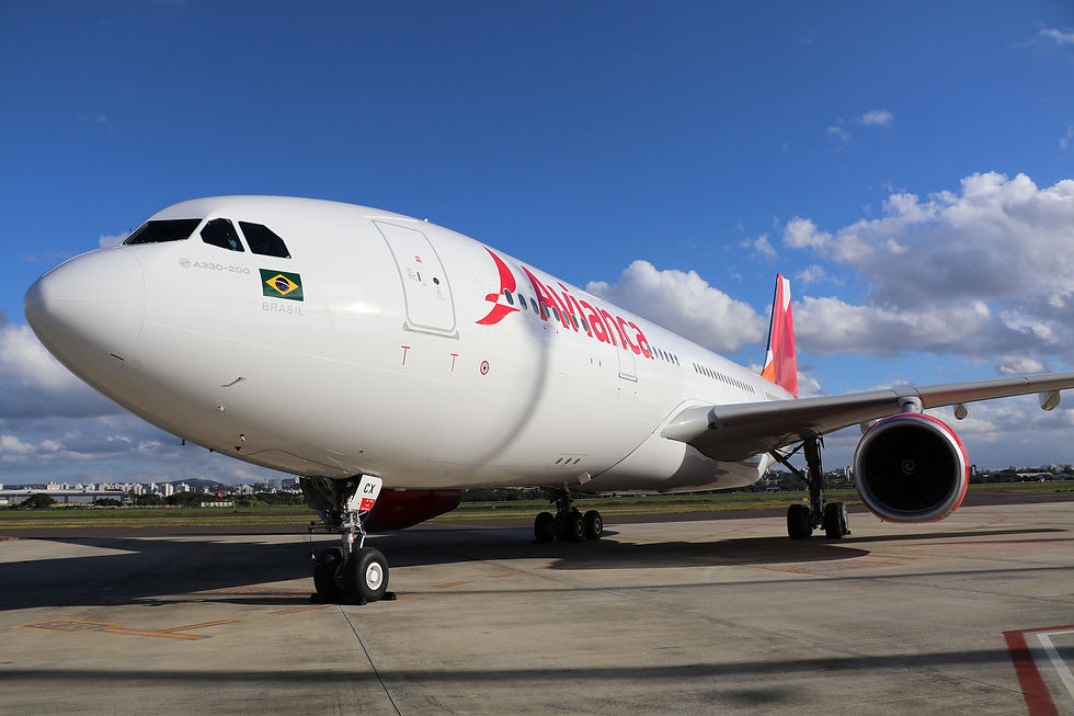 Avianca Brasil anuncia voos internacionais diretos de São Paulo para Miami e Santiago