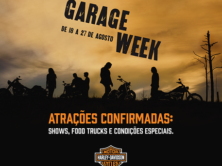 Harley-Davidson apresenta a segunda edição do Garage Week