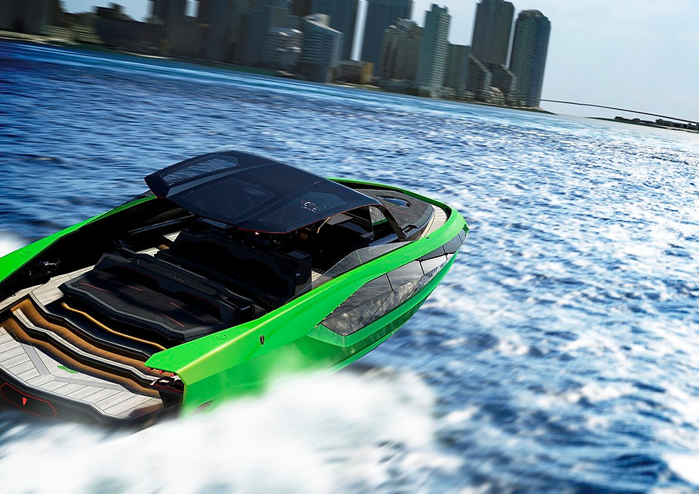 Náutica: O Lamborghini para as águas