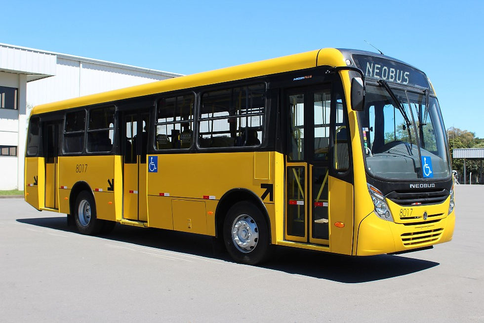 Jaraguá do Sul, em Santa Catarina recebe 25 novos ônibus para serviço de transporte urbano.