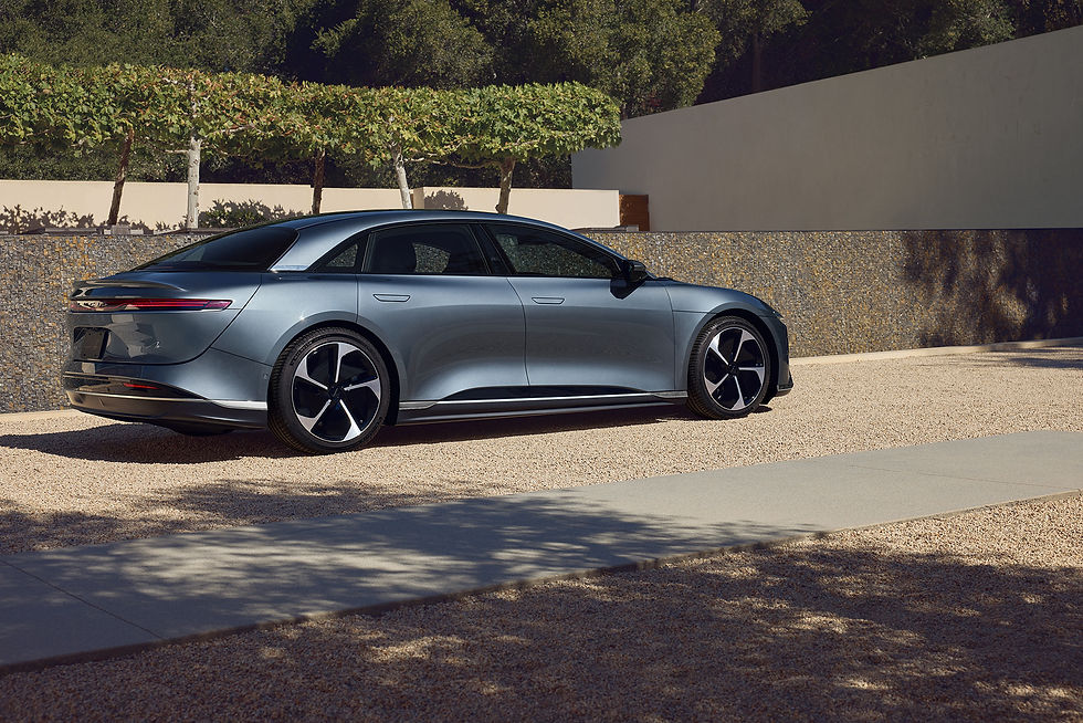 Expressas: Americana Lucid Air já disponível na Alemanha