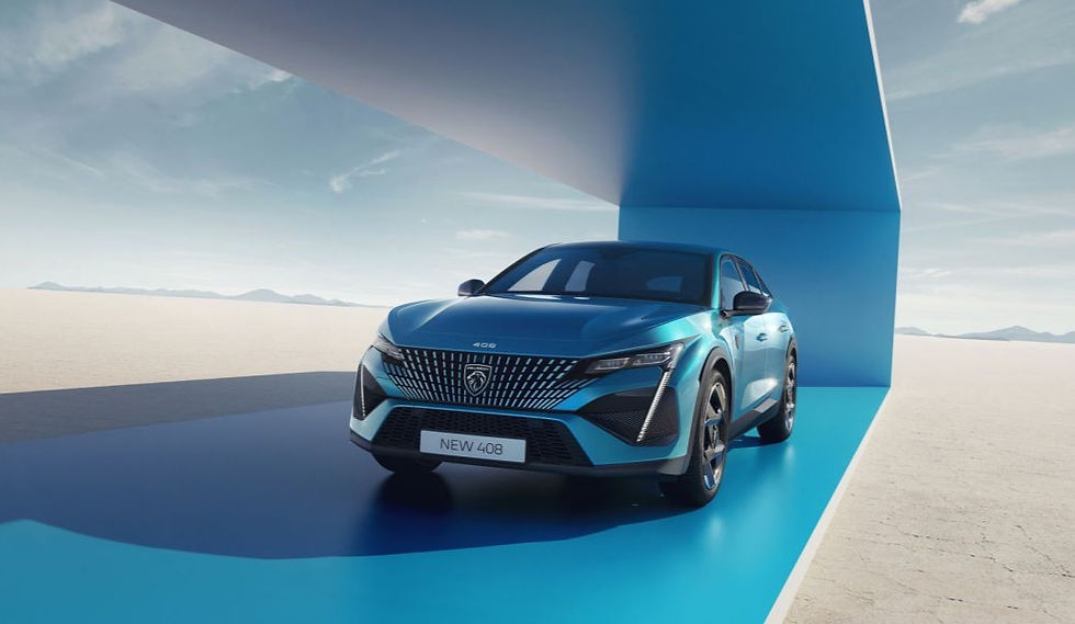 Novo Peugeot 408 eleva ainda mais o padrão de design da marca com uma silhueta fastback